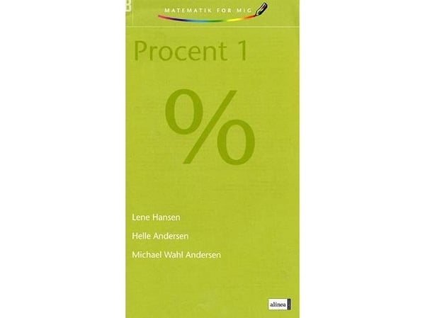 Matematikk for meg, Prosent 1 | Michael Wahl Andersen, Helle Andersen, Lena Hansen | Språk: Dansk
