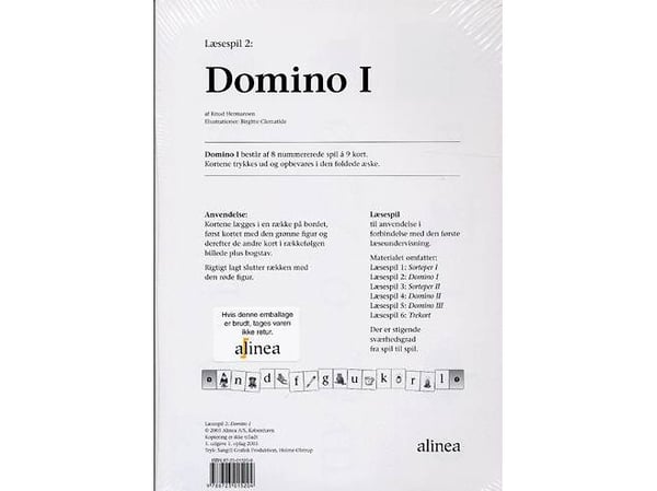Lesespill 2, Domino 1 | Knud Hermansen | Språk: und Lesespill 2, Domino 1 | Knud Hermansen | Språk: und