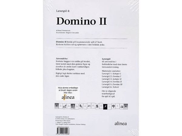 Lesespill 4, Domino 2 | Knud Hermansen | Språk: und