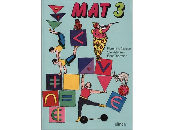 MAT 3, skriftlig matematikk | Flemming Nielsen, Ole Petersen, Ejnar Thomsen | Språk: Dansk