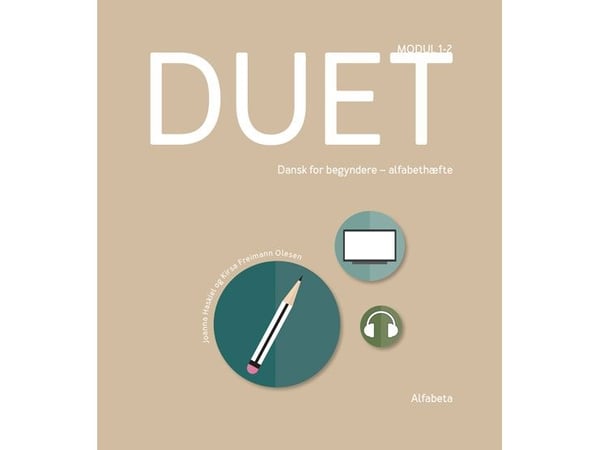 Duet - alfabethefte | Språk: Dansk