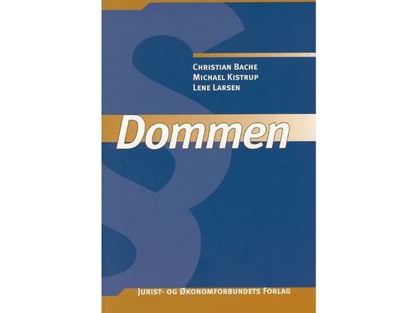 Dommen | Kistrup M,mfl | Kieli: Tanska