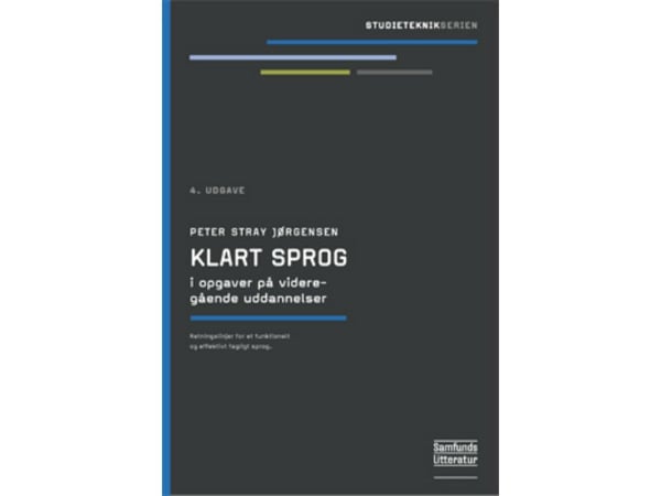 Klart språk i oppgaver på høyere utdanninger | Språk: Dansk