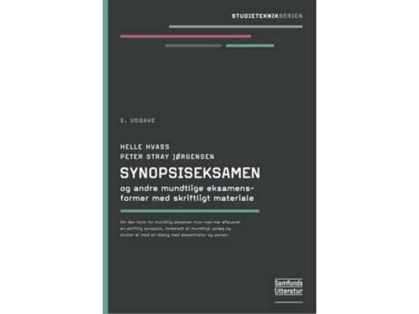 Synopsiseksamen | Helle Hvass og Peter Stray Jørgensen | Språk: Dansk Synopsiseksamen | Helle Hvass og Peter Stray Jørgensen | Språk: Dansk