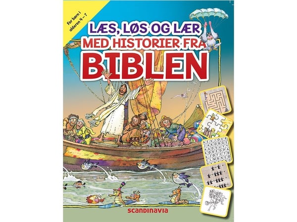 Les, løs og lær med historier fra Bibelen | Språk: Dansk