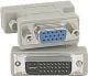 Microconnect MONAJ, DVI-I 24+5Pin, HD15, Musta
