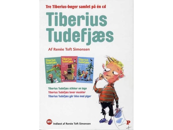 Tiberius Tudefjæs - lydbok | Renée Toft Simonsen | Språk: Dansk