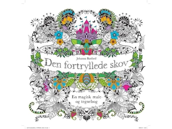 Den fortryllede skogen | Johanna Basford | Språk: Dansk