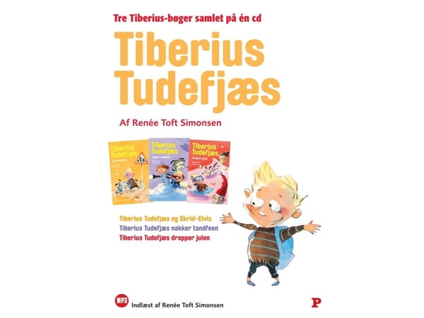 Tiberius Tudefjæs - lydbok | Renée Toft Simonsen | Språk: Dansk