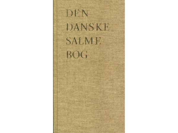Den Danske Salmebog kirkesalmebok brun