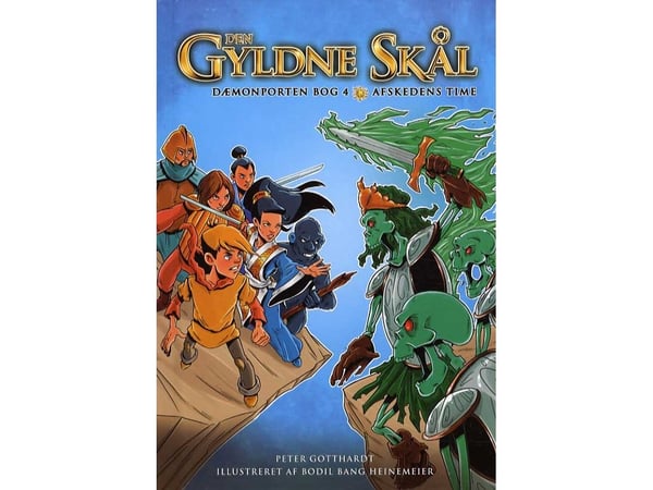 Den gylne skål - Dæmonporten bok 4: Avskjedens time | Peter Gotthardt | Språk: Dansk