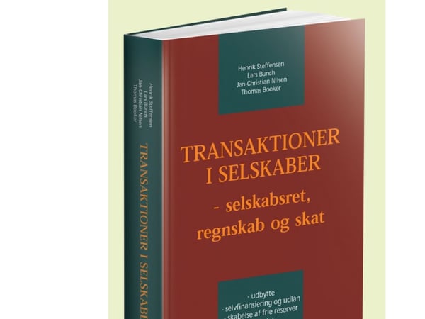 Transaksjoner i selskaper: Henrik Steffensen; Lars Bunch; Jan-Christian Nilsen; Thomas Booker | Språk: Dansk