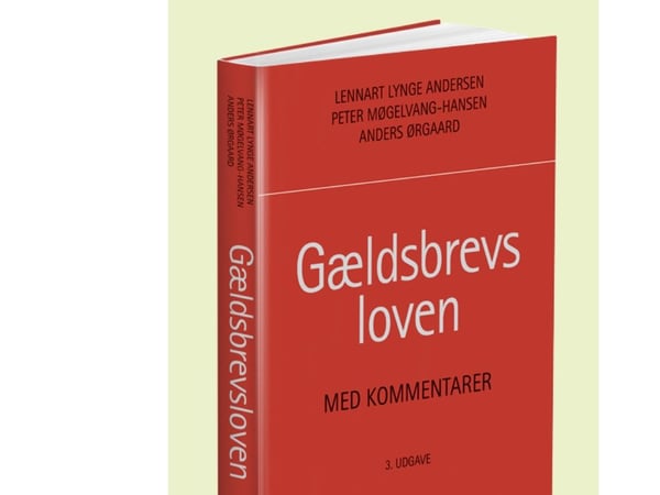 Gjeldsbrevloven med kommentarer | Lennart Lynge Andersen; Peter Møgelvang-Hansen; Anders Ørgaard | Språk: Dansk