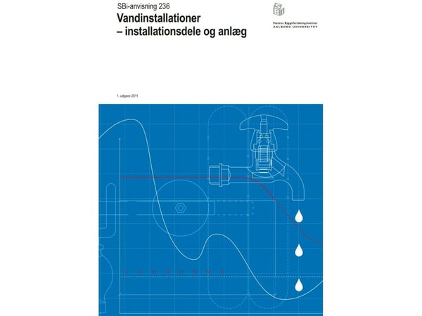 Vatteninstallationer - installationsdelar och installationer | Erik Brandt, Leon Buhl, Carsten Monrad | Språk: Danska
