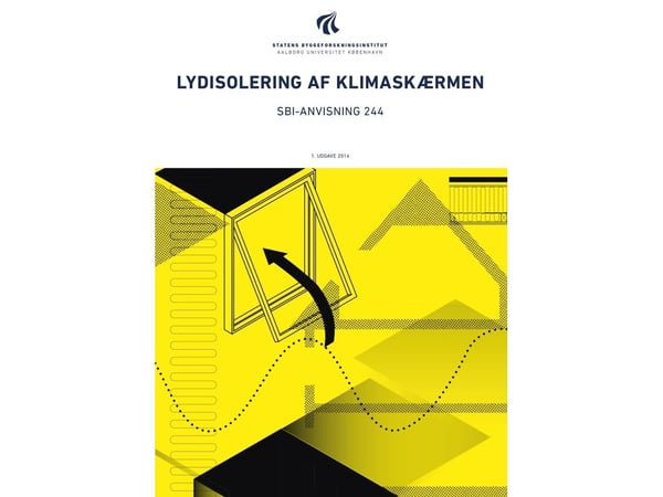 Anvisning 244: Ljudisolering av klimatskärmen | Claus Møller Petersen;Birgit Rasmussen | Språk: Danska
