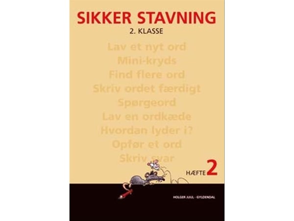Turvallinen oikeinkirjoitus 2. luokka, vihkonen 2 | Holger Juul | Kieli: Tanska