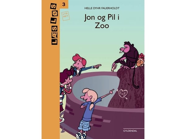 Jon og Pil i Zoo | Helle Dyhr Fauerholdt | Språk: Dansk