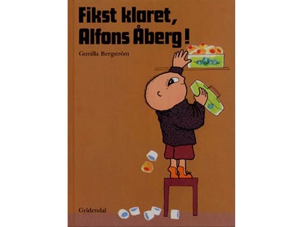 Snyggt jobbat, Alfons Åberg! | Gunilla Bergström | Språk: Danska
