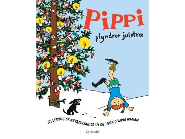 Pippi ryöstää joulukuusen - Lindgren Astrid - kirja (kovakantinen)