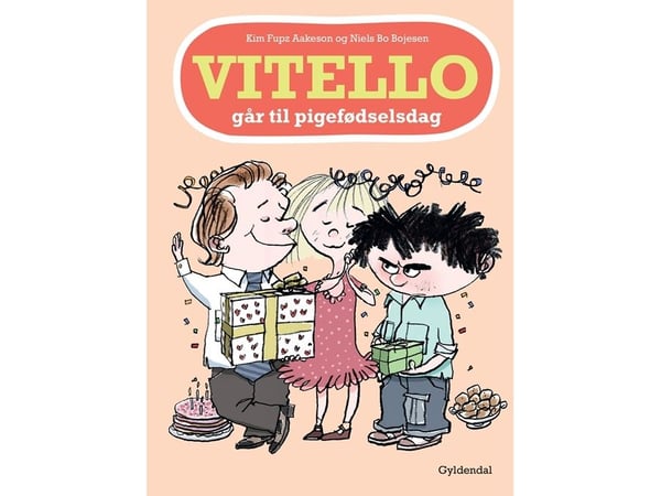 Vitello til jentefødselsdag | Kim Fupz Aakeson;Niels Bo Bojesen | Språk: Dansk