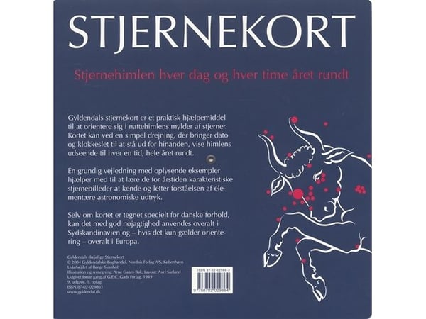 Gyldendals stjernekort | Børge Svanhof | Språk: Dansk