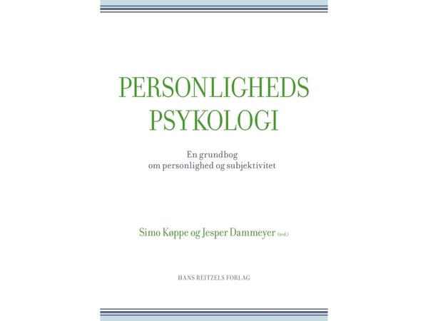 Personlighetspsykologi | Bo Jacobsen m.fl. | Språk: Dansk