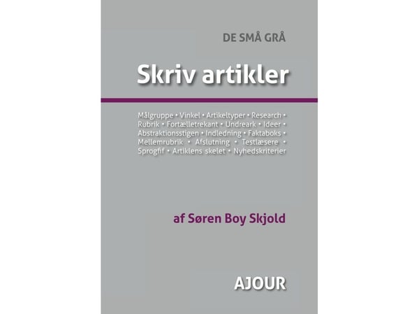 Kirjoita artikkeleita | Søren Boy | Kieli: Tanska