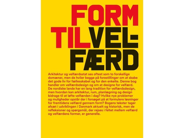 Form for velferd | Språk: Engelsk