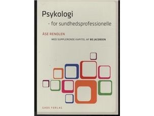 Psykologi for helsepersonell, BB | Åse Renolen | Språk: Dansk