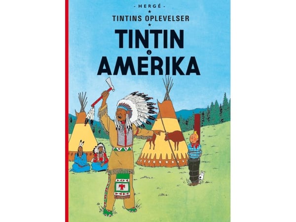 Tintin: Tintin i Amerika – softcover | Hergé | Språk: Dansk
