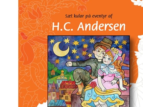 Färglägg H.C. Andersens sagor | H.C. Andersen, Clara Wedersøe Strunge, Johs. Nørregaard Frandsen | Språk: Danska