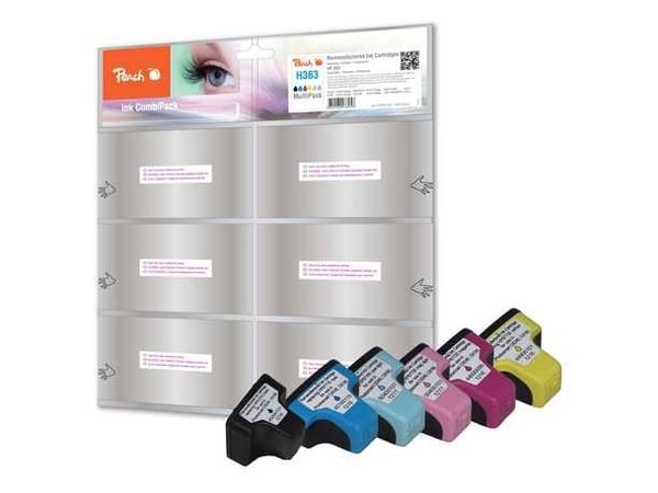 Peach Patrone HP Nr.363XL MultiPackPlus REM,KOM