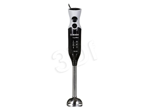 Bosch ErgoMixx MSM67170 - Håndmikser - 750 W - svart/grå