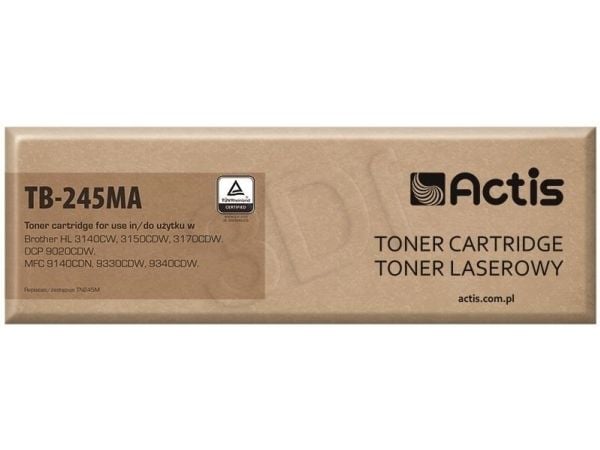 Actis TB-245MA (korvaava Brother TN-245M; Supreme; 2200 sivua; punainen)