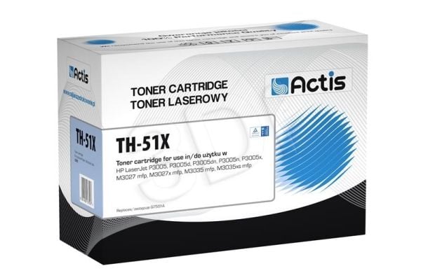 Actis TH-51X, 13000 sivua, Musta, 1 kpl