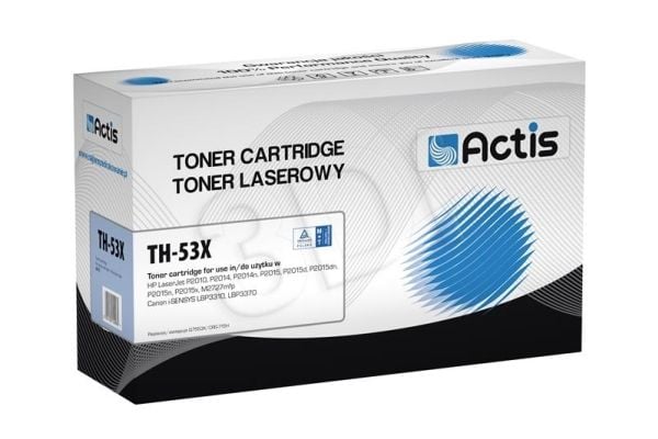 Actis TH-53X, 7000 sivua, Musta, 1 kpl