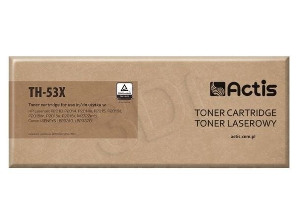 Actis TH-53X, 7000 sivua, Musta, 1 kpl