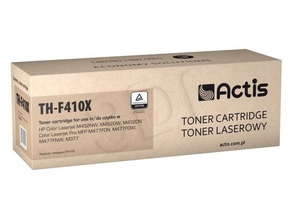 Actis Tonerpatron TH-F410X (erstatning HP 410X CF410X; Standard; 6500 sider; sort)