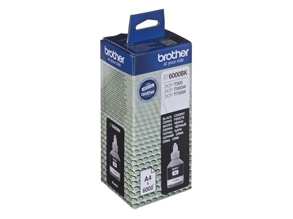 Brother BT6000BK, Musta, Väriainepohjainen muste, 1 kpl, 6000 sivua