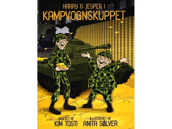 Harry og Jesper i kampvognskuppa | Kim Tosti | Språk: Dansk