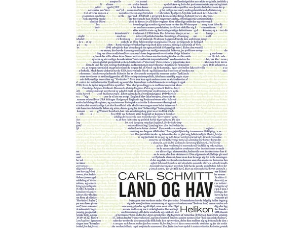 land og hav | Carl Schmitt | Språk: Dansk
