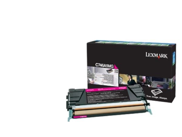 Lexmark C746A1MG, 7000 sivua, Magenta, 1 kpl