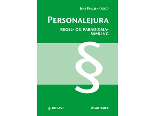 Personaljura – regel- og paradigmesamling | Jens Paulsen | Språk: Dansk