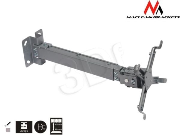 MACLEAN MC-581 Maclean MC-581 Universal takprojektor Skjermmonteringsbrakett