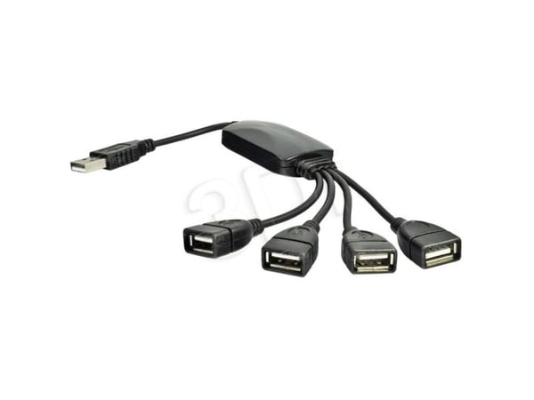 Akyga AK-AD-13, USB 2.0, USB 2.0, Musta, Puola, CE, FCC, RoHS, 75 mm