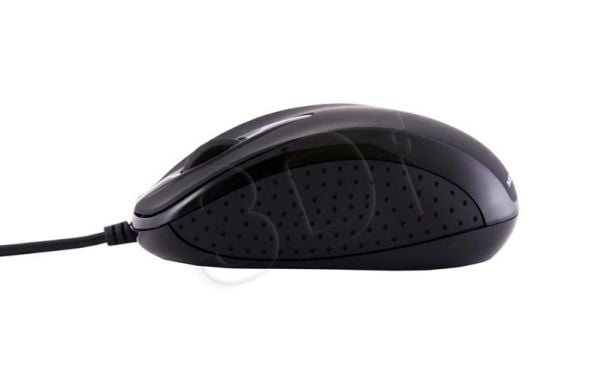 Modecom MC-M4, Molempikätinen, Optinen, USB A-tyyppi, 800 DPI, Musta, Harmaa