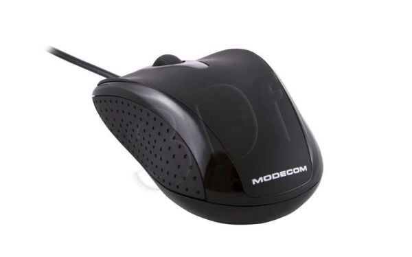 Modecom MC-M4, Molempikätinen, Optinen, USB A-tyyppi, 800 DPI, Musta, Harmaa