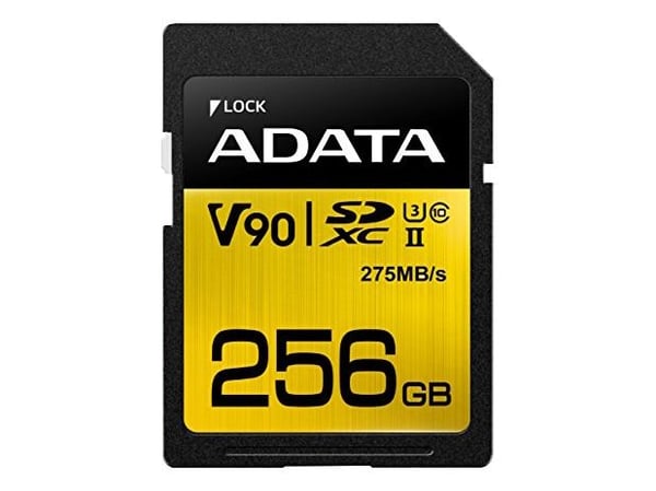 ADATA Premier ONE - Flashminneskort - 256 GB - UHS-II U3 / Class10 - SDXC UHS-II