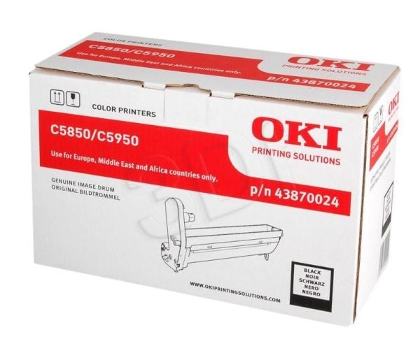 OKI - Svart - original - trommelsett - for OKI MC560dn, MC560n; C5850dn, 5850n, 5950cdtn, 5950dn, 5950dtn, 5950n