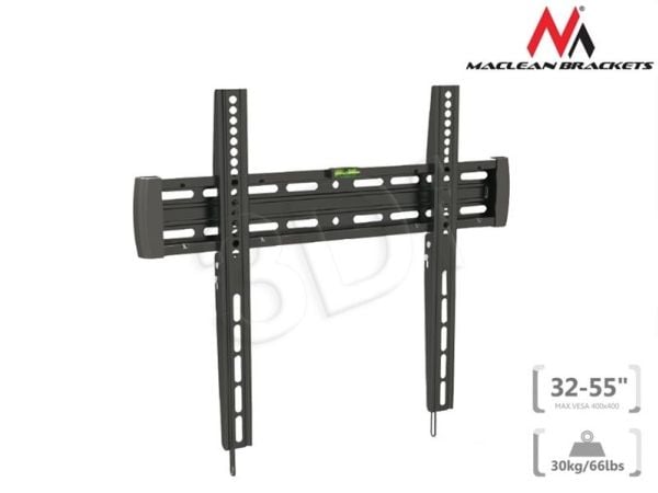 TV-teline Maclean MC-643 32-55" 30kgmusta max VESA 400x400